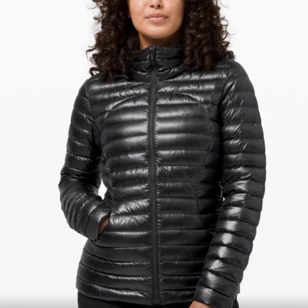 Lululemon Black Shine Packable Jacket